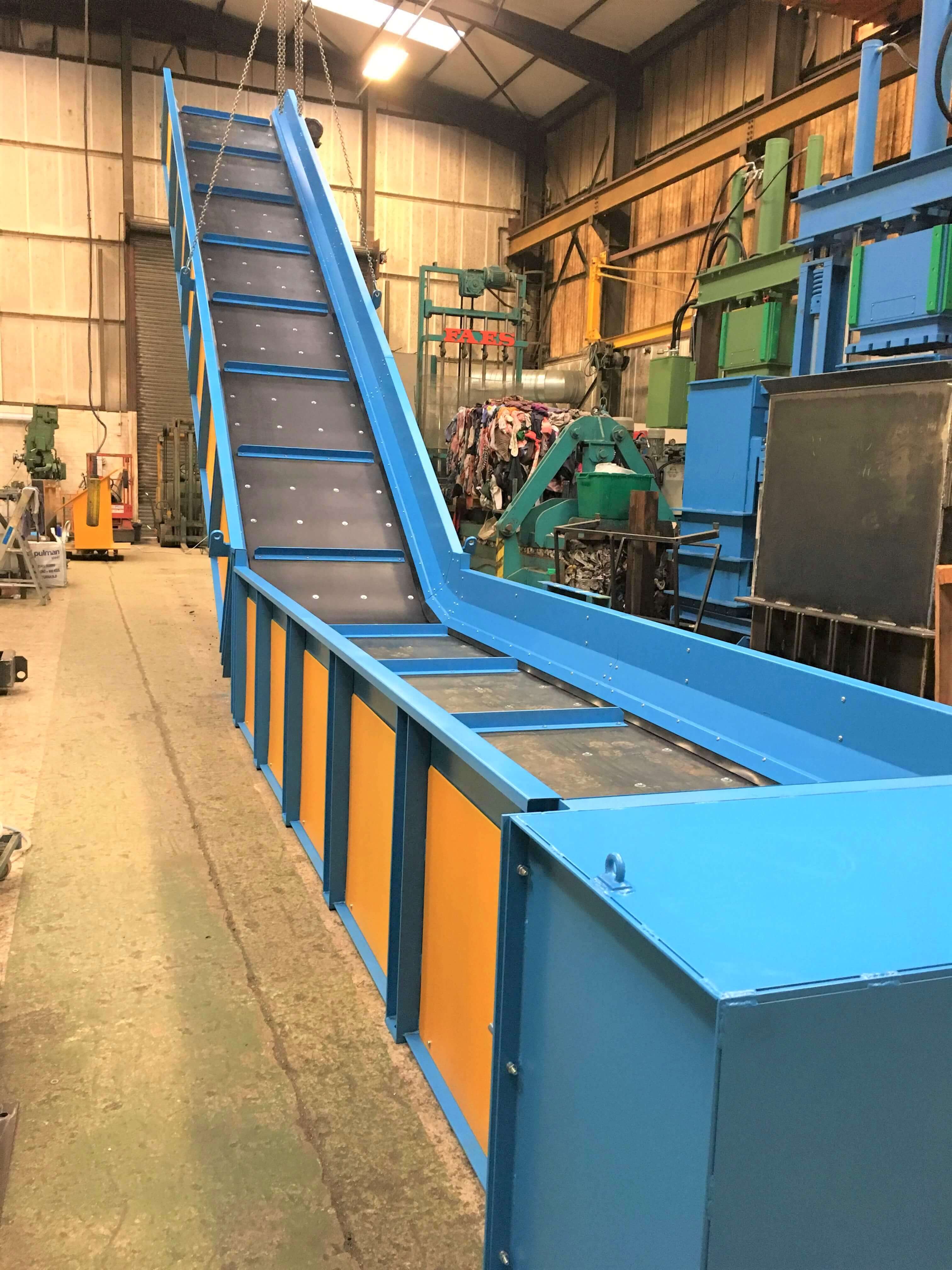 INFLOOR WASTE CONVEYOR