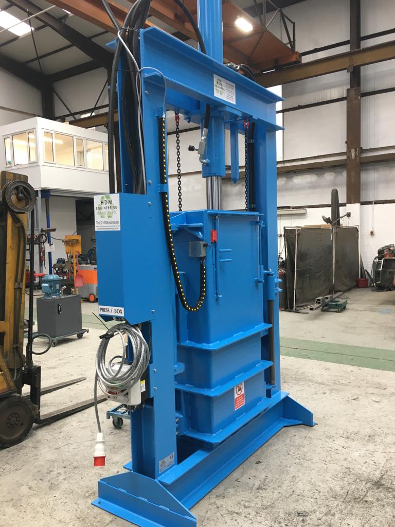 Vertical Single African Textile Baler